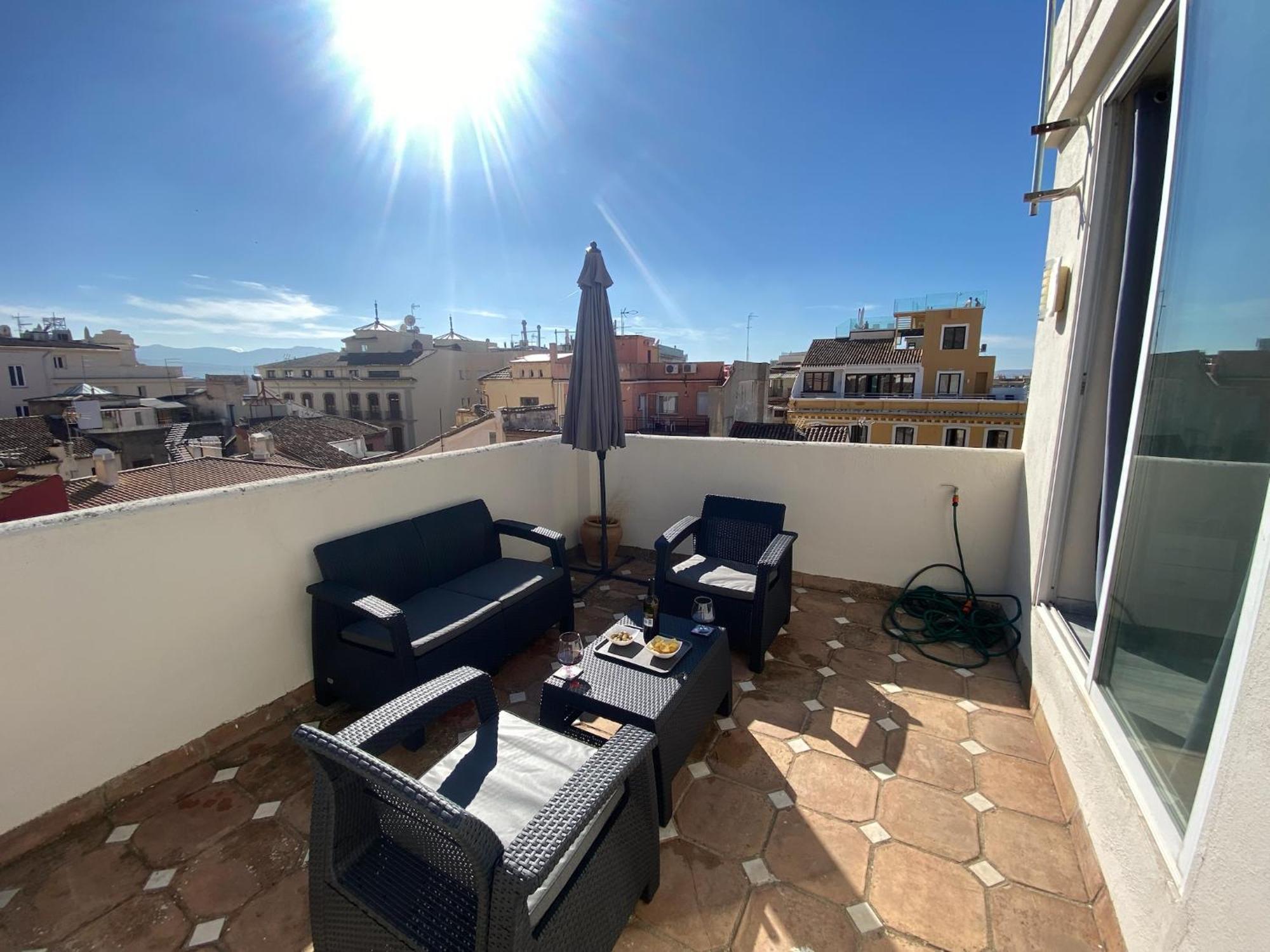 Atico Con Vistas En Granada Centro公寓 外观 照片