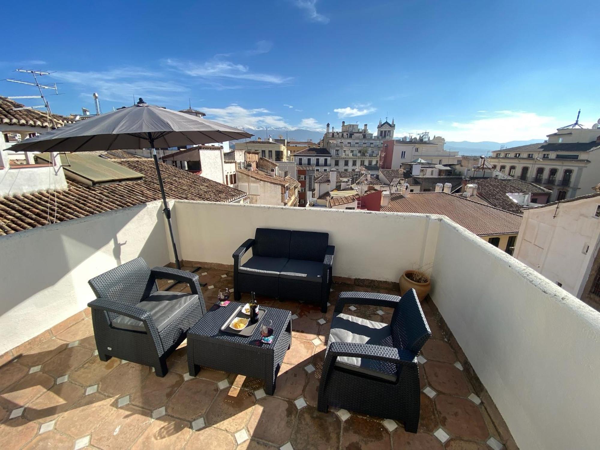 Atico Con Vistas En Granada Centro公寓 外观 照片